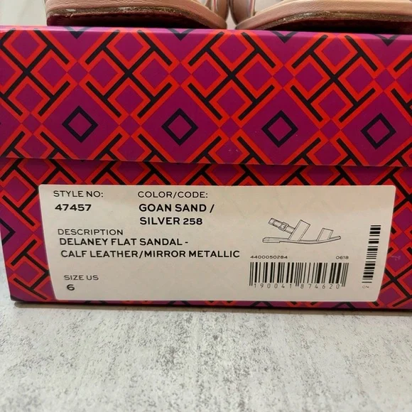 Tory Burch Delaney Flat Sandal - Picture 2 of 7